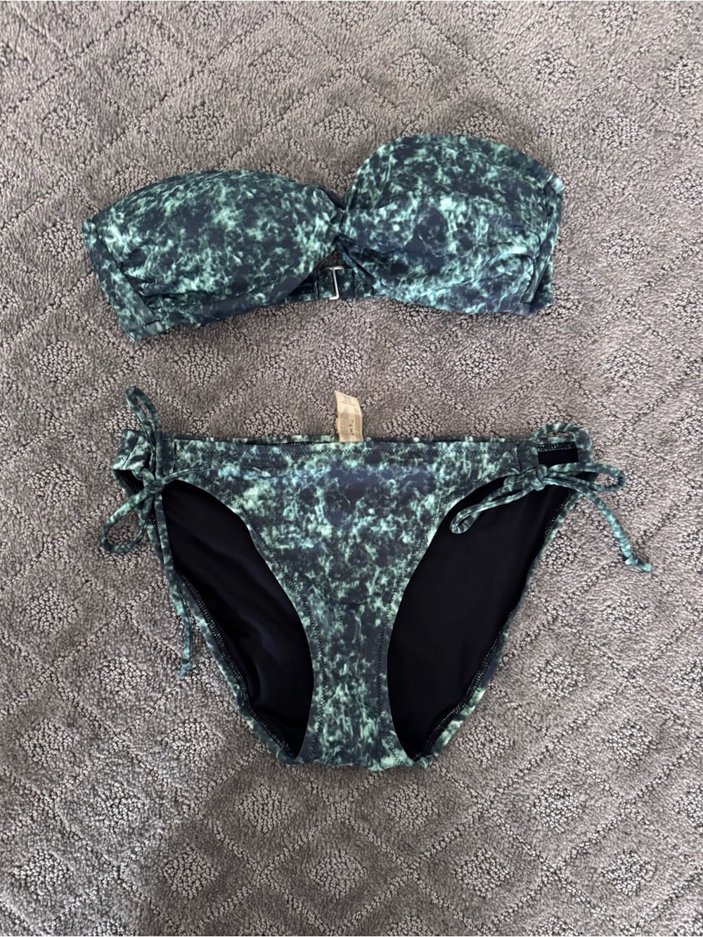 Women’s Victoria’s Secret Pink Swim bandeau bikini strapless